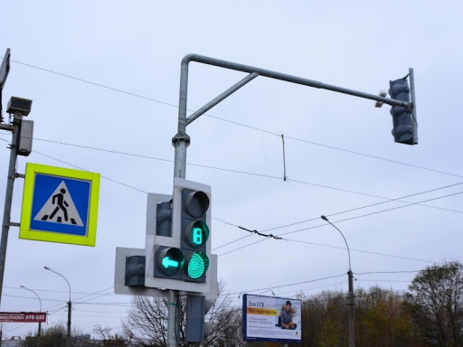 На улицах Северодвинска появятся новые светофоры и пешеходные переходы